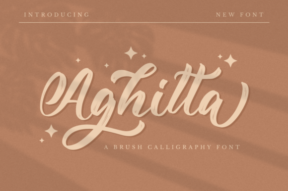 Aghitta Script Font for Elegant Branding