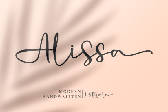 Alissa Script Font for Elegant Branding & Social Campaigns