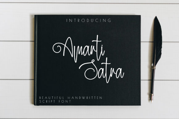 Amarti Satra: A Thin Script Font for Elegant Campaign Headlines