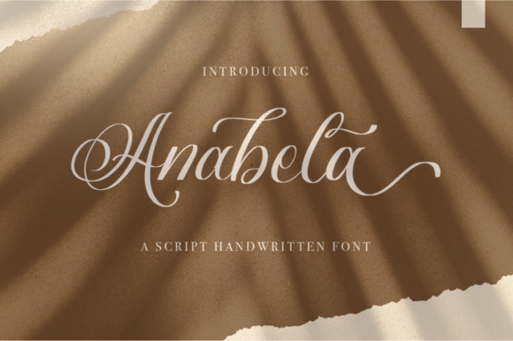 Anabela Script Font for Elegant Handmade Designs