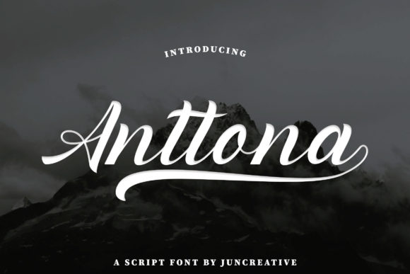 Anttona: A Script Handwritten Font with Vintage Grace and Modern Clarity