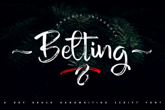 Belting Font: A Romantic Script Handwritten Typeface for Brand Warmth
