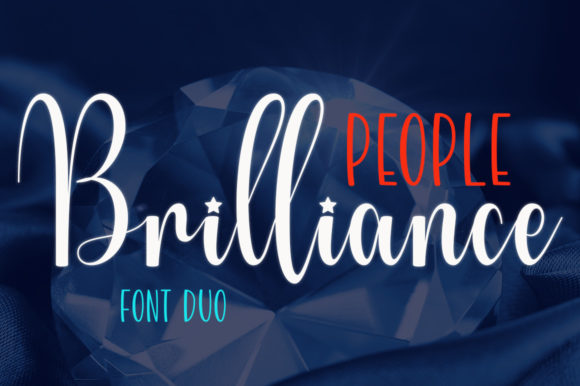 Brilliance People Font for Polished Brand Identity