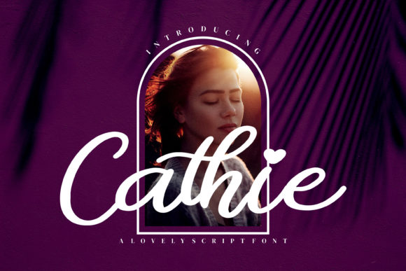 Cathie: A Romantic Script Handwritten Font for Scroll-Stopping Visuals