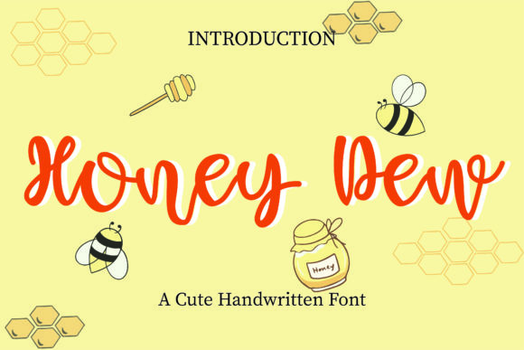 Honey Dew Script Font for Elegant Campaign Design