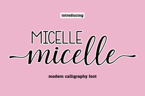 Micelle: Elegant Duo Font for Modern Script Design