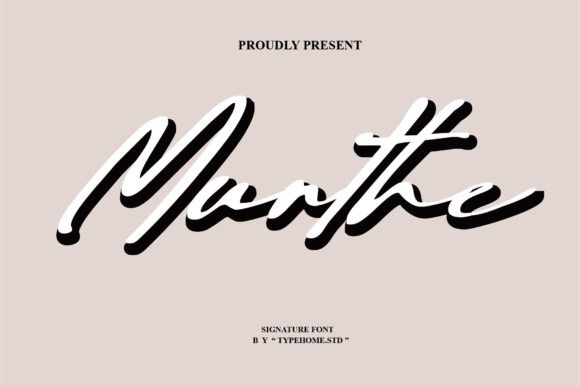 Munthe: A Sweet, Flowing Script Font for Thoughtful Design