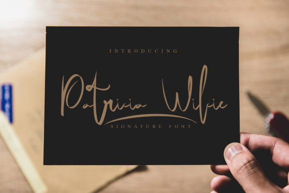 Patricia Wilcie Script Font for Handmade Creators