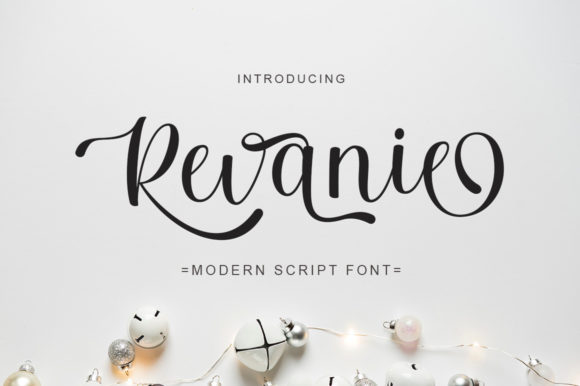 Revanie Script Font for Elegant Handmade Design