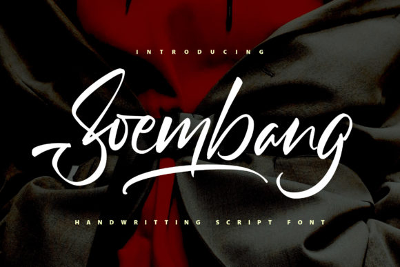 Soembang Script Font for Elegant Handmade Branding