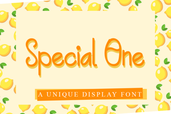 Special One Script Handwritten Font for Editorial Charm