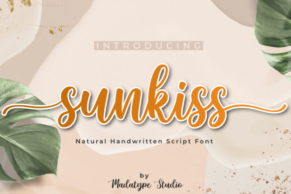 Sunkiss Script Font for Elegant Digital Branding