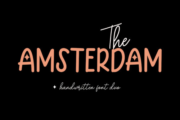 The Amsterdam: A Dainty Script Handwritten Font for Digital Elegance