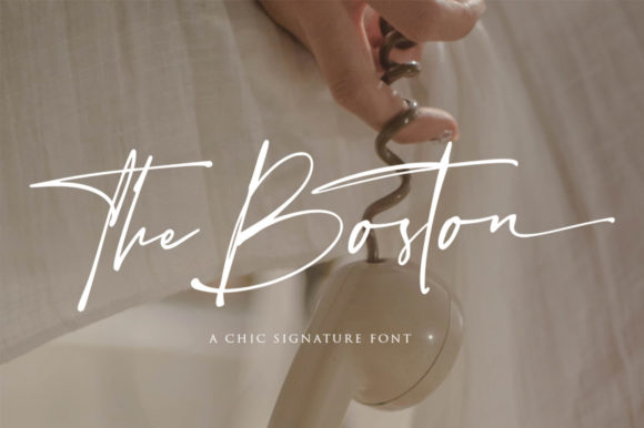 The Boston Script Font for Elegant Branding