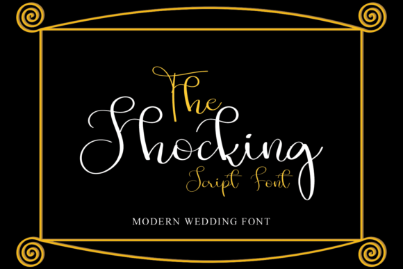 The Shocking Script Font for Polished Branding
