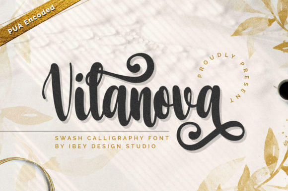 Vilanova: A Dazzling Script Handwritten Font for Professional Design