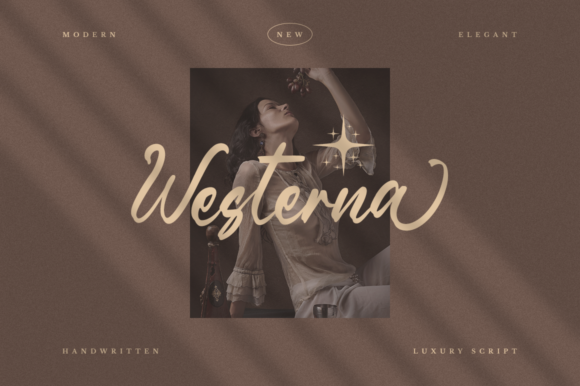Westerna Script Font for Handwritten Brand Charm
