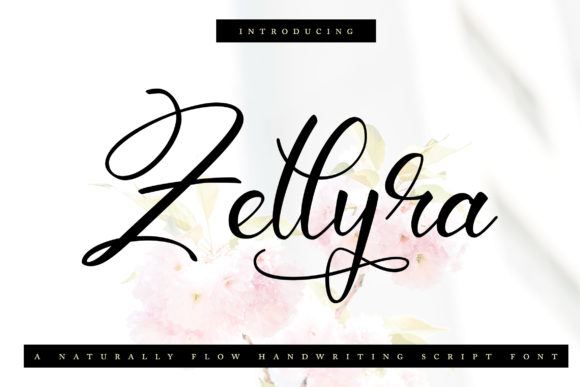 Zellyra: Elegant Script Font for Handmade Brands